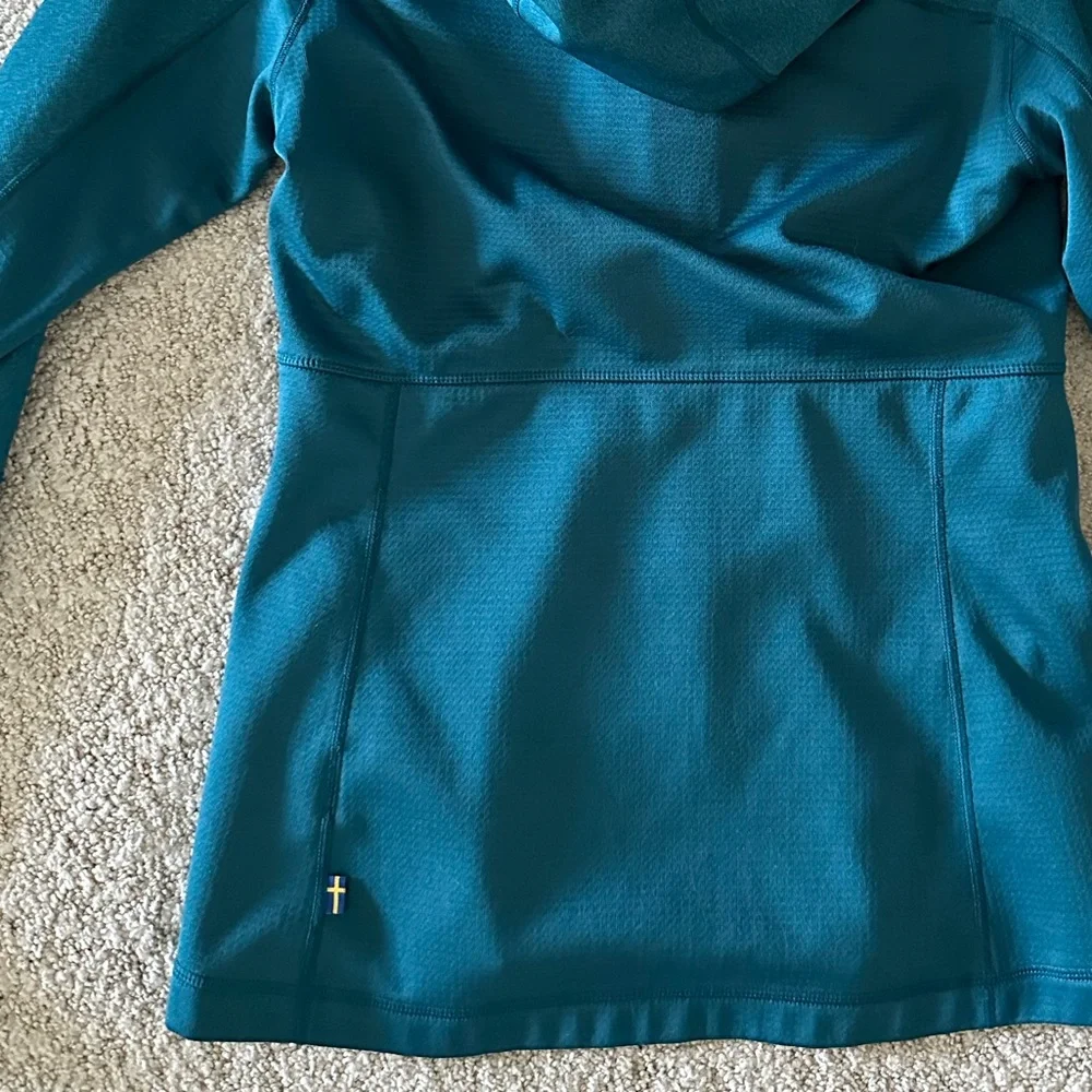 Fjallraven Women’s Blue Zip up Jacket with Hood - Picture 5 of 7